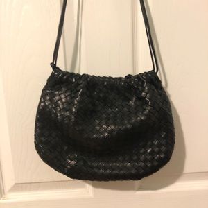 Vintage Authentic Bottega Veneta Woven Crossbody